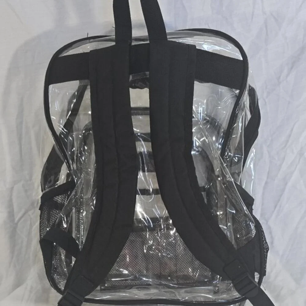 Eurogear Clear Backpack Stadium Approved Security Bag One Size‎ Clear Excellent